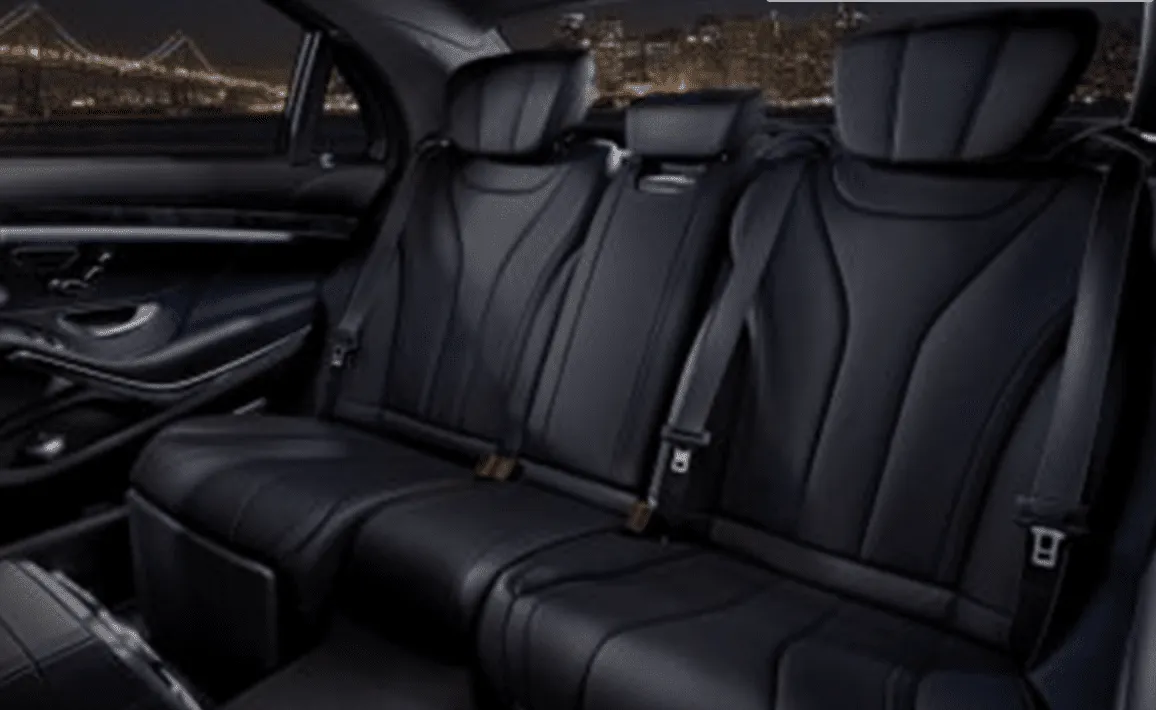 Mercedes S Class Mercedes S Class interior for wedding car rental