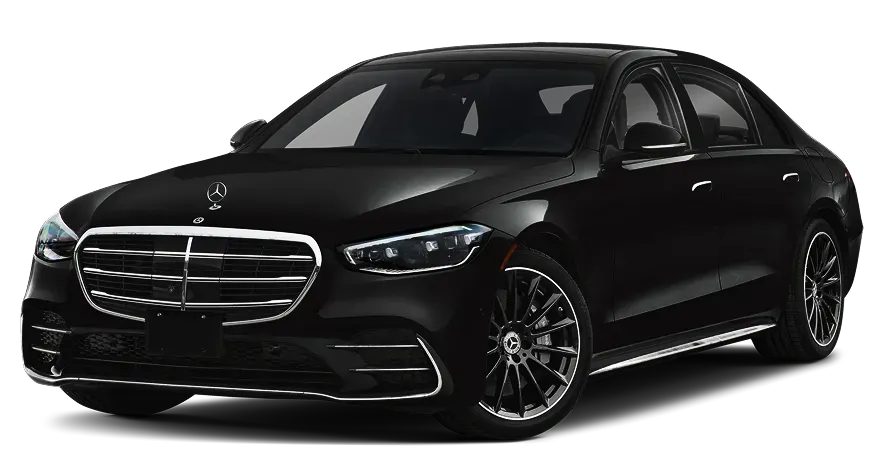 Mercedes-Benz S-Class for wedding car rental in Morris County, NJ