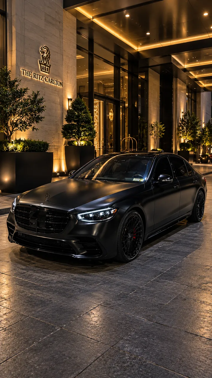 Mercedes S580 Executive finished in black, take 4
