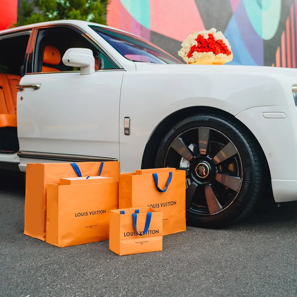Rolls-Royce Cullinan with All Orange Interior, take 11 Rolls-Royce Cullinan with All Orange Interior, take 11