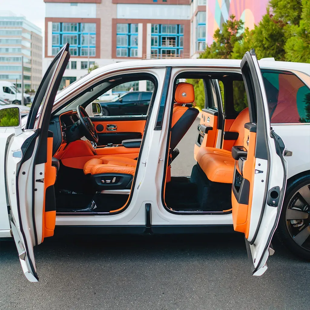 Rolls-Royce Cullinan with All Orange Interior, take 5 Rolls-Royce Cullinan with All Orange Interior, take 5