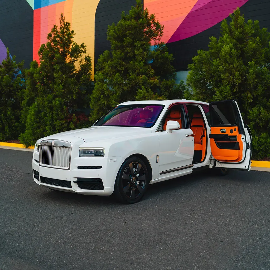 Rolls-Royce Cullinan with All Orange Interior, take 7 Rolls-Royce Cullinan with All Orange Interior, take 7