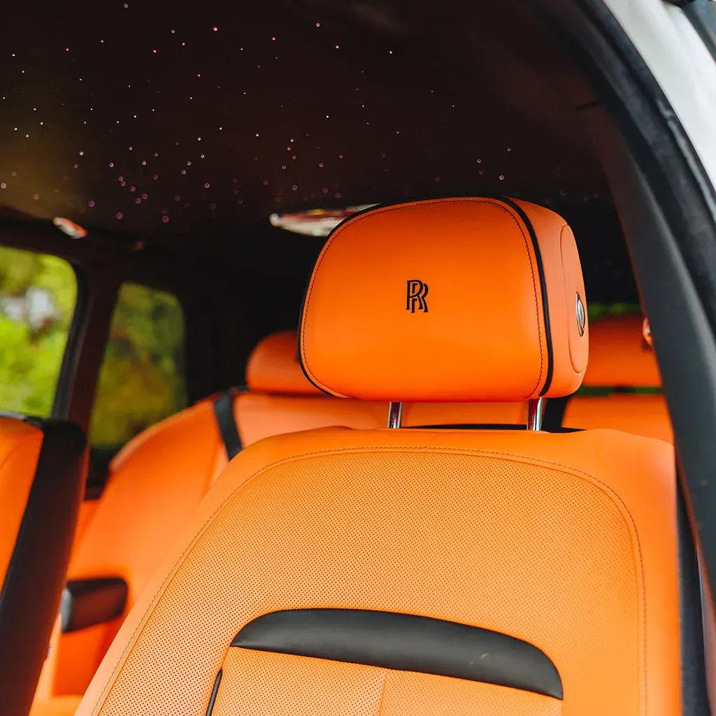 Rolls-Royce Cullinan with All Orange Interior, take 8 Rolls-Royce Cullinan with All Orange Interior, take 8