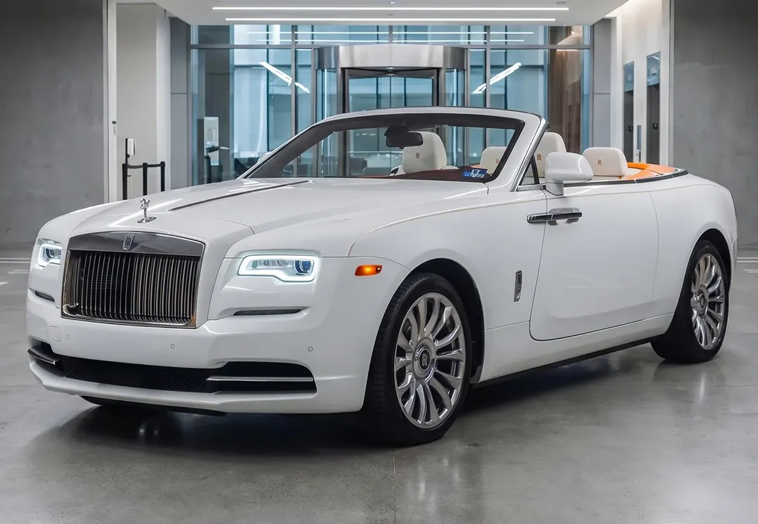 Rolls-Royce Dawn for wedding car rental in Delaware Water Gap, PA