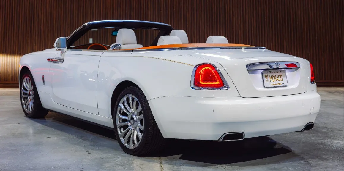 White Rolls Royce Dawn (Hermes), photo 5 for wedding car rental in Delaware White Rolls Royce Dawn (Hermes), photo 5 for wedding car rental in Delaware