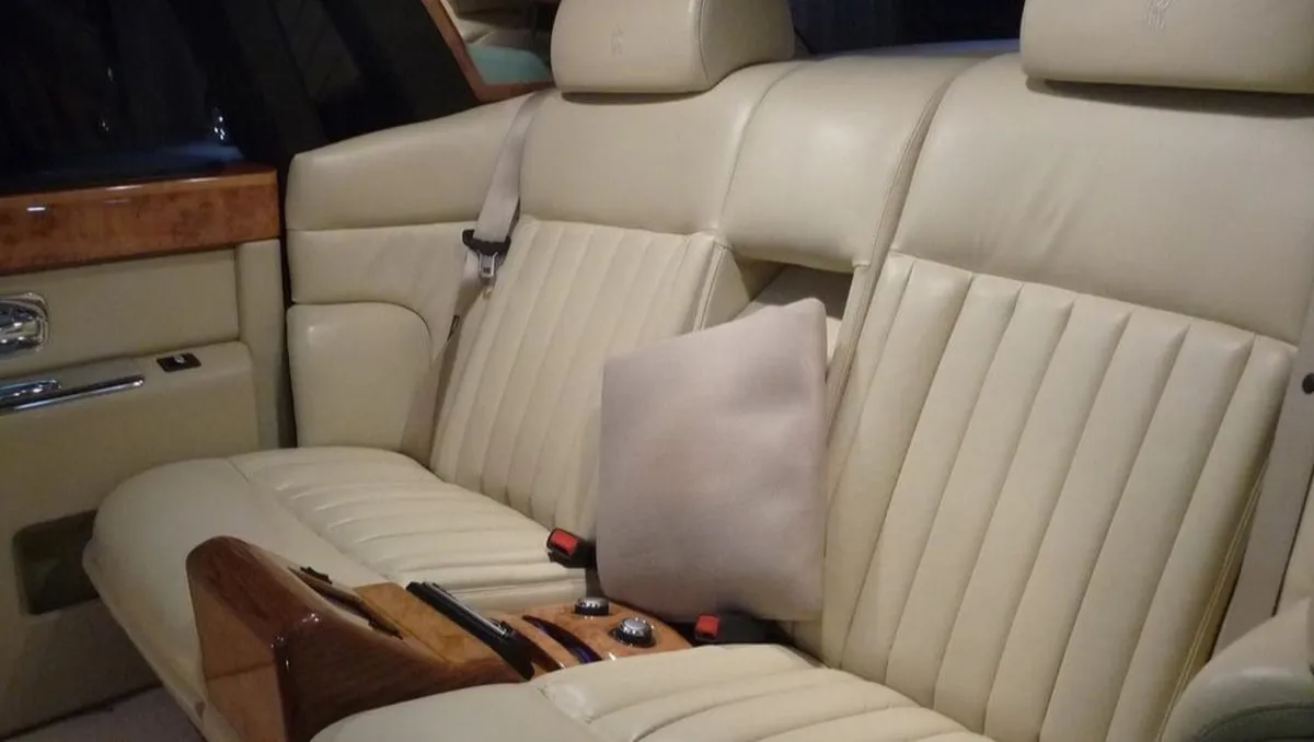 Rolls-Royce Phantom Stretch Limousine interior, photo 3 for wedding car rental in Windsor, CT