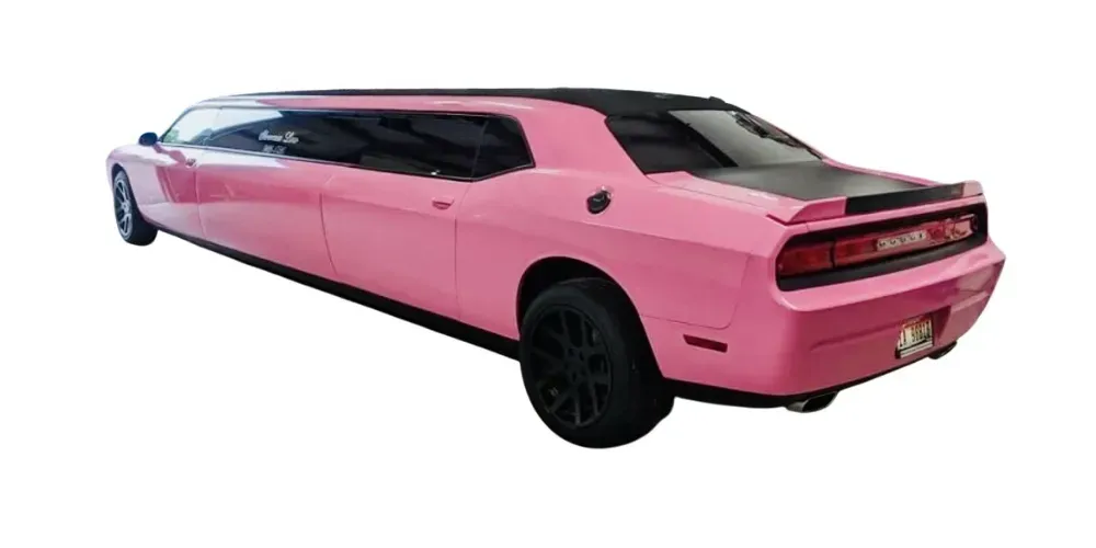 Super Stretch Challenger Super Stretch Challenger for wedding car rental