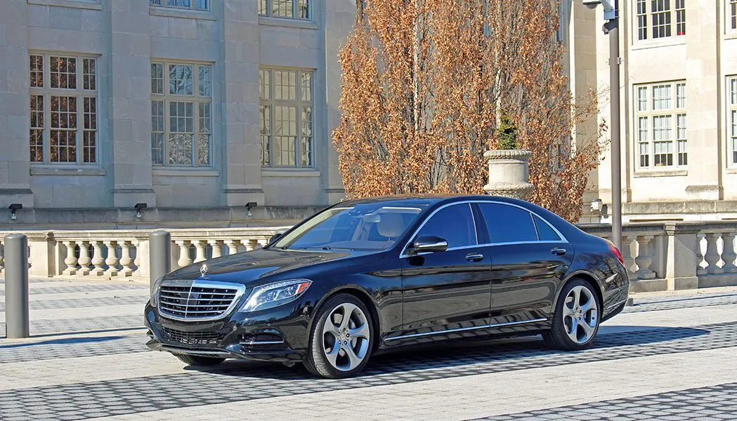 Mercedes-Benz S-Class Sedan for wedding car rental in Columbus, OH