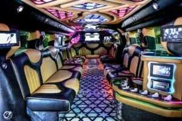 White Hummer Limousine, bookable now