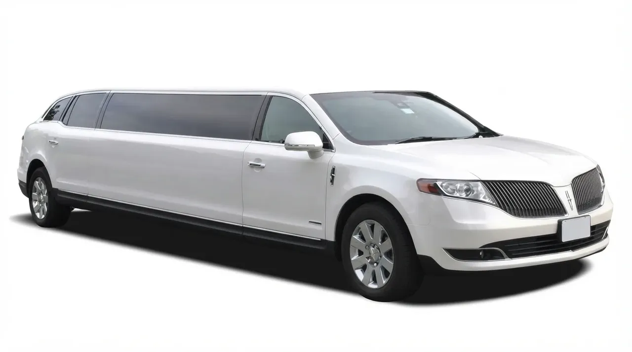 White Lincoln MKT Limousine, bookable now